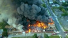 LIVE2: Large commercial building fire in Detroit