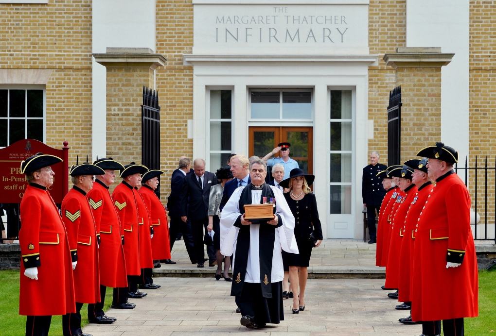 Margaret Thatcher's ashes laid to rest