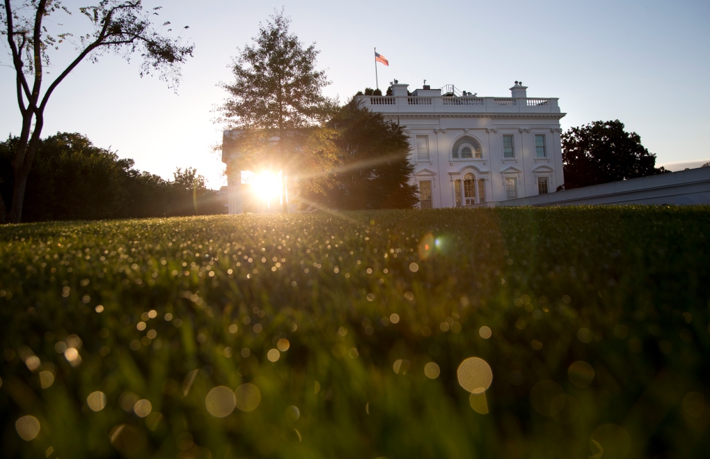 Sunrise at the White House on Sept. 29, 2013