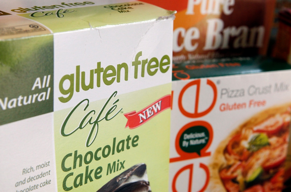 Foods labeled Gluten Free