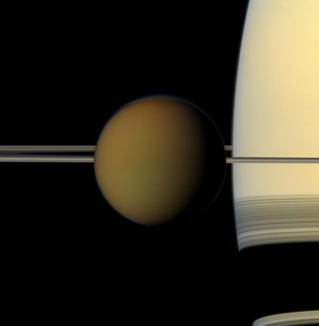Plastic found on one of Saturn's moons