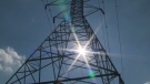 A hydro transmission tower. (file)