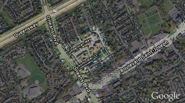 Ottawa police are investigating two reports of a man exposing himself in an Orleans neighbourhood, near Lumberman Way and Axminster Court.