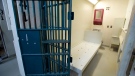 A standard cell in Kingston Penitentiary is pictured in Kingston, Ontario on Wednesday, Oct. 2, 2013. (Frank Gunn / THE CANADIAN PRESS)