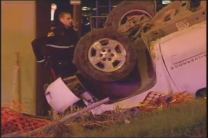 Saskatoon police are investigating after a single-vehicle rollover early Thursday at Circle Drive and 14th Street.
