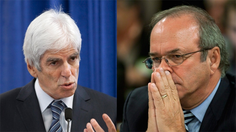 Lawyer Jean-Claude Hébert (left) is trying to keep