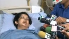 Rumana Monzur�s bed side interview at the LabAid Specialised Hospital in Bangladesh after her attack. (YouTube)