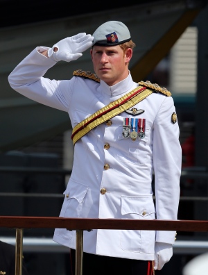 Prince Harry attends Australia’s navy centenary ce