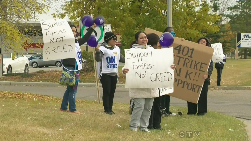 CTV Edmonton: Alberta Superstore workers strike