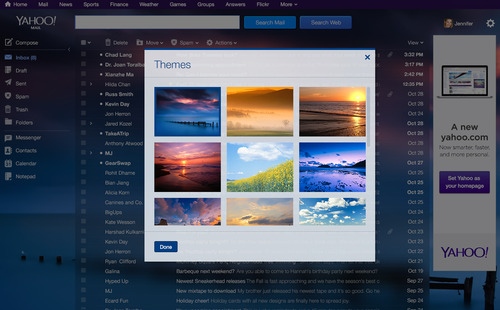 Yahoo Mail pretties up to compete with Google
