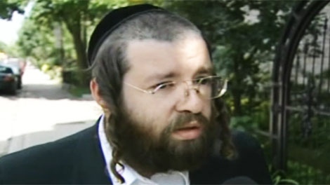 Synagogue member Isaac Sternlicht expressed displeasure at the result. (June 20, 2011)