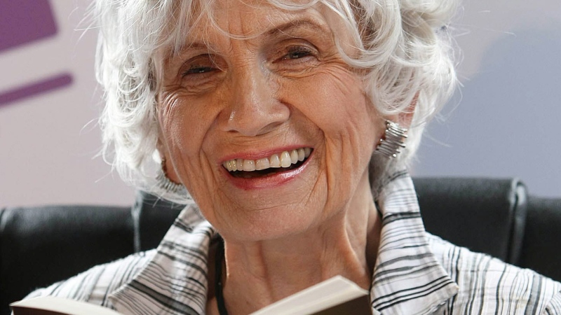 Decorated Canadian author Alice Munro has been named the winner of the Nobel Prize for Literature.  The 82-year-old writer is the first Canadian-based writer to secure the honour. (AP / Peter Morrison)