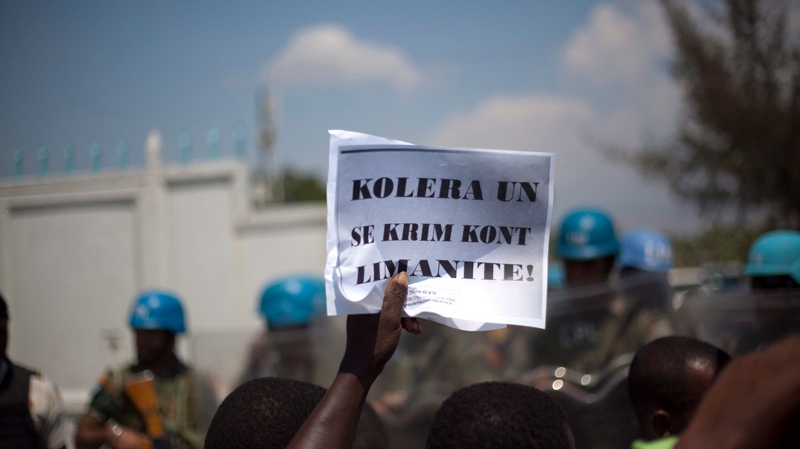 Lawsuit filed against UN for Haiti cholera