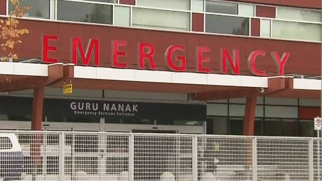 Surrey Memorial Hospital's emergency department