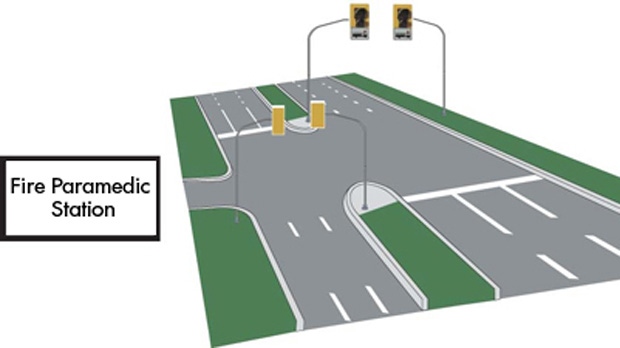 Emergency Vehicle Traffic Signal
