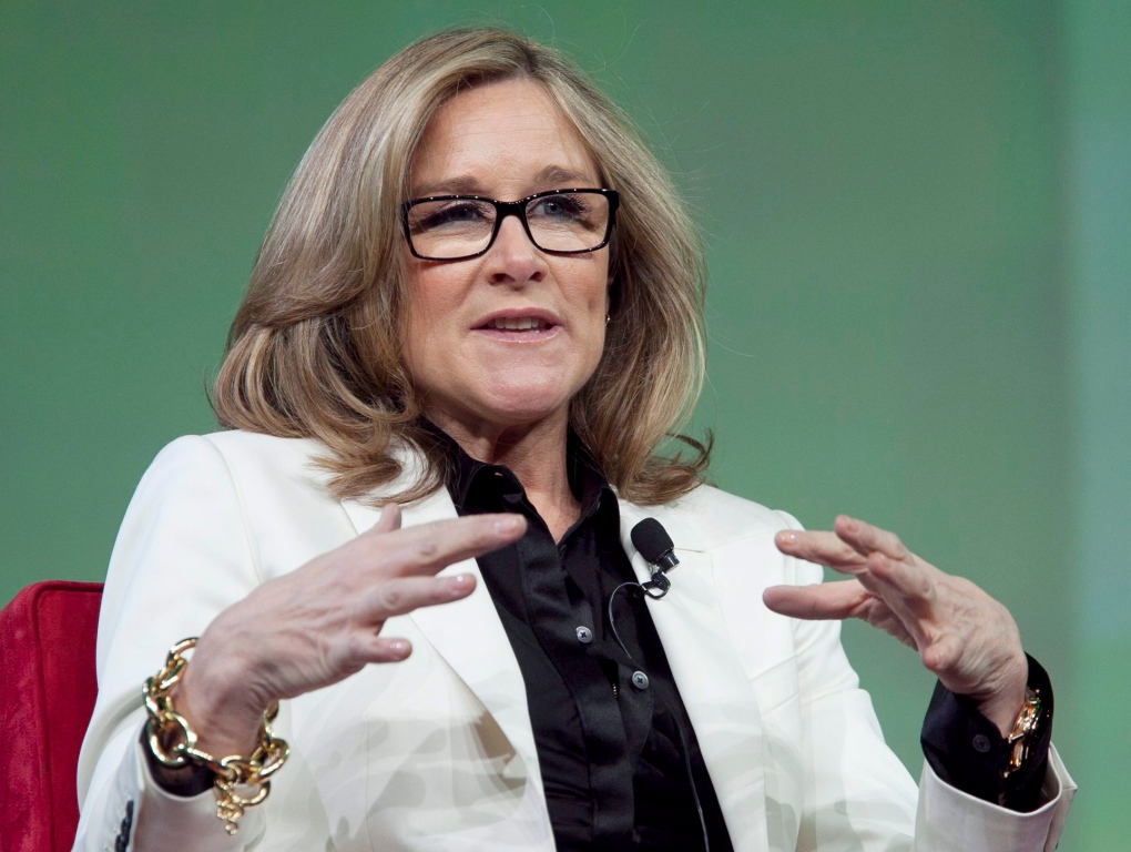 Angela Ahrendts in New York City in January, 2012