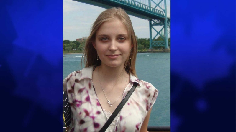 Windsor police have released this photo of Victoria Strehlau, a missing 18-year-old University of Windsor student. 