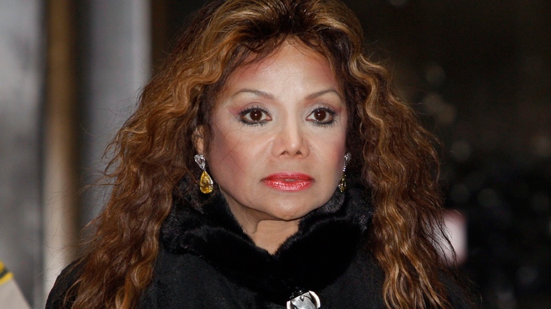 LaToya Jackson, sister of Michael Jackson, leaves court after a hearing for Jackson's doctor, Conrad Murray, in Los Angeles, Thursday Jan. 6, 2011. (AP / Nick Ut)