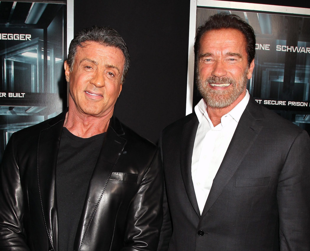 Sylvester Stallone and Arnold Schwarzenegger