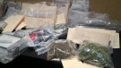 OPP display illegal drugs and other evidence from Operation Adelaide