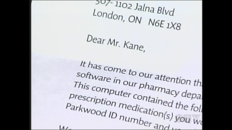 A letter was sent to Parkwood Hospital patients after a laptop containing some data was stolen.