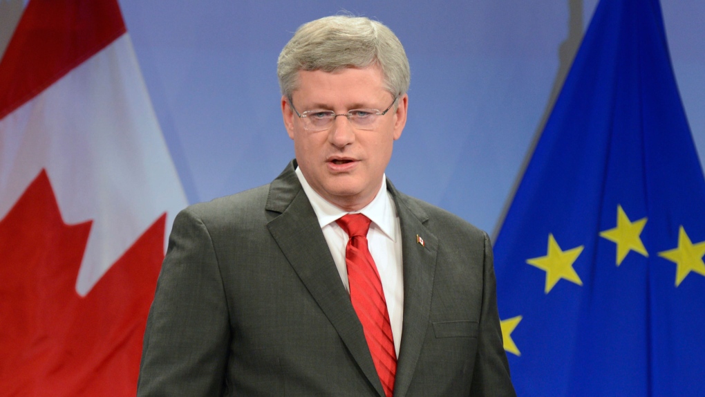 Harper calls tentative EU agreement 'biggest deal'