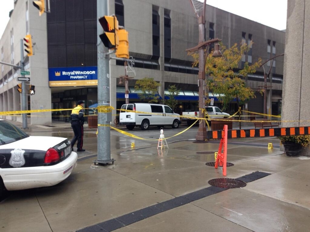 Windsor downtown stabbing Oct. 19, 2013