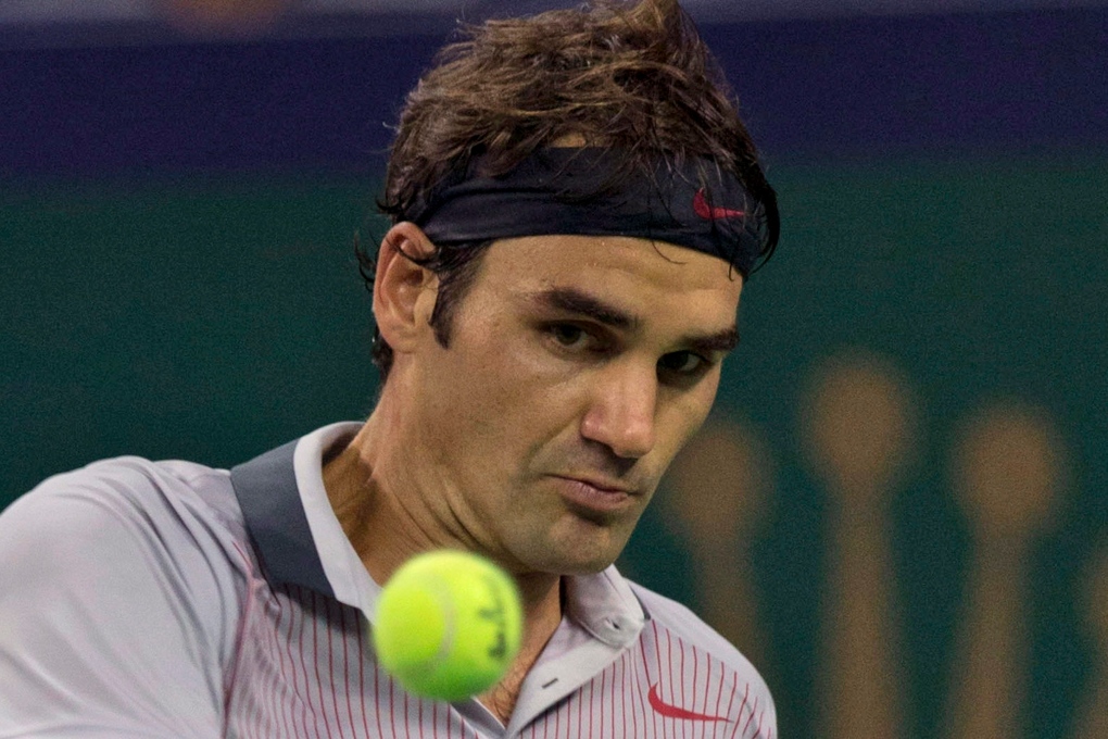 Switzerland’s Roger Federer
