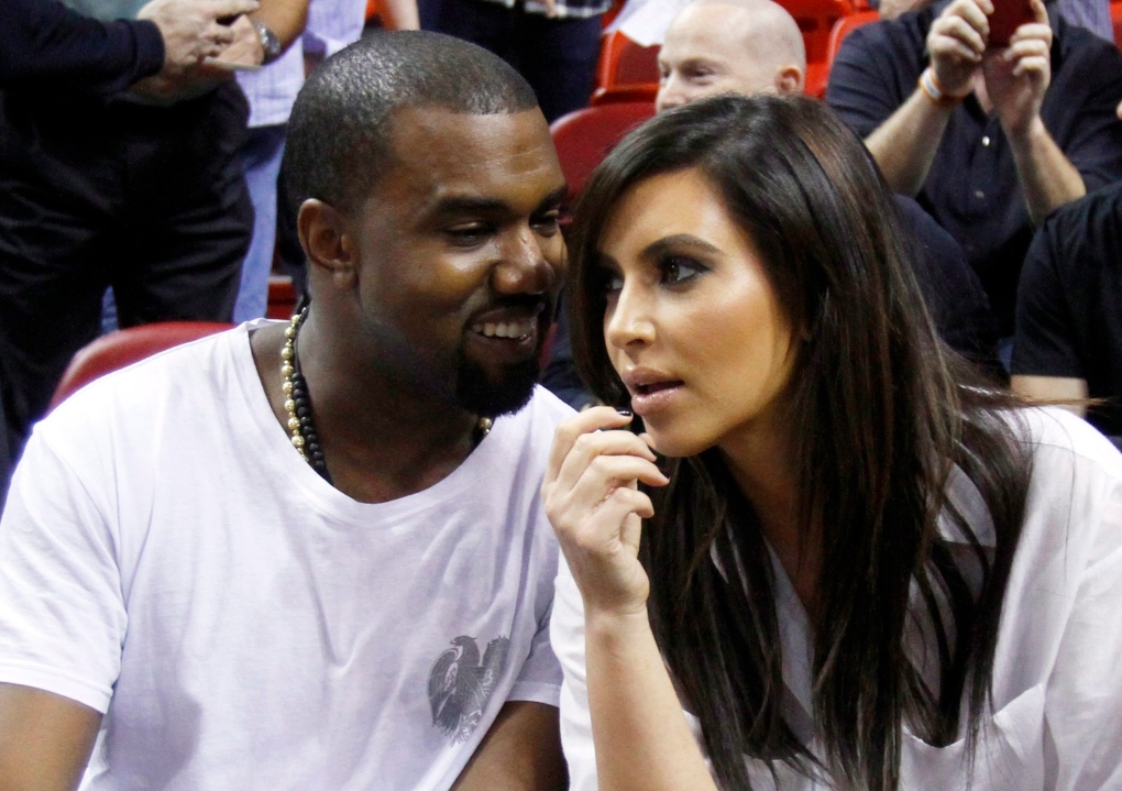Kanye West and Kim Kardashian are engaged