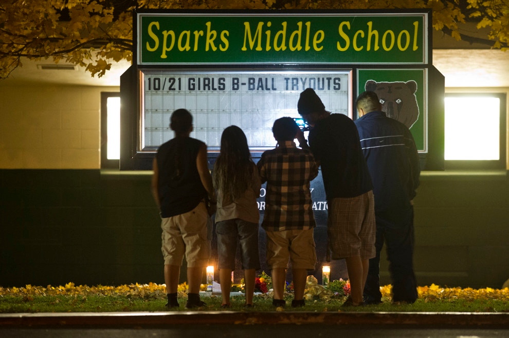 Nevada school shooting in Sparks