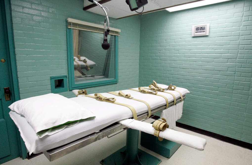 Death chamber in Texas