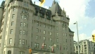 The Fairmont Chateau Laurier in downtown Ottawa is sold out for the Canada Day long weekend.