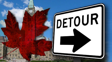 Royal Roads Detour Canada Day