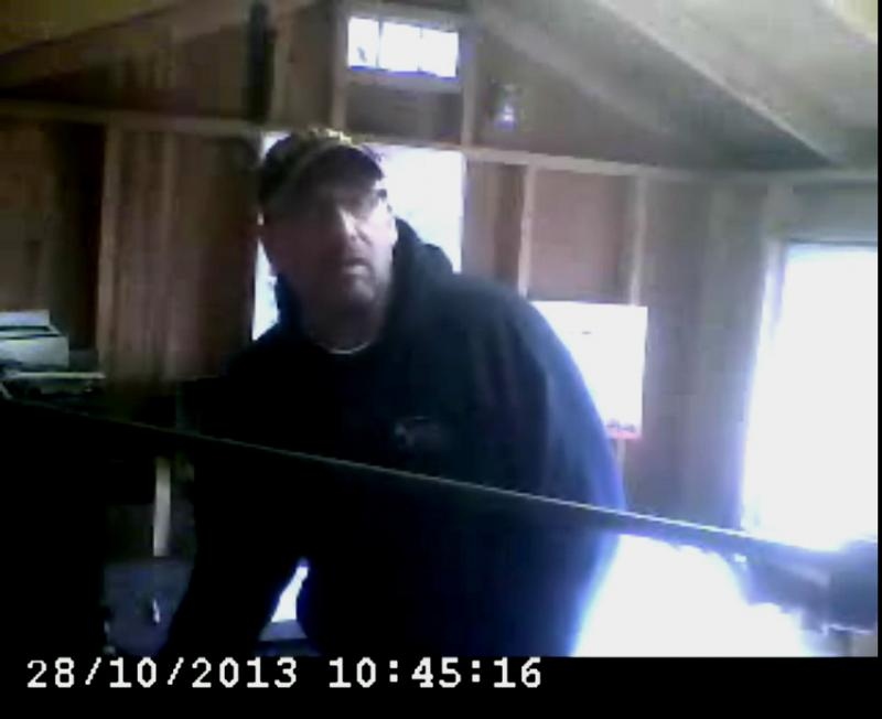 Elgin County OPP released this photo of a suspect wanted after several thefts from an apple stand cash box. 