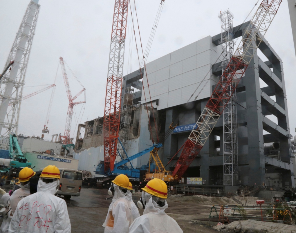 Fukushima cooling pool fuel rods radioactive