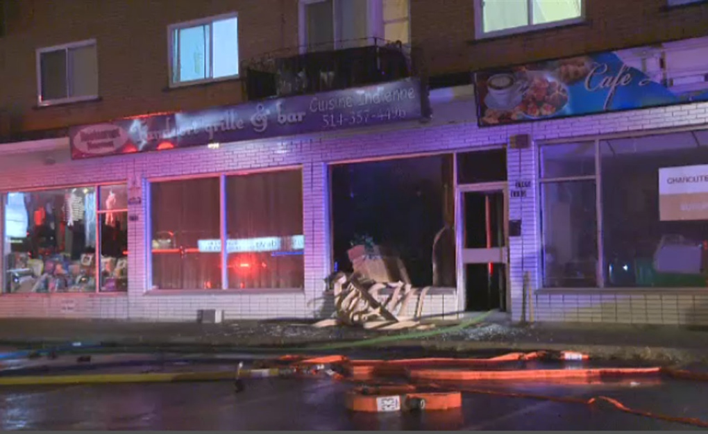 Early morning fire damages Lasalle restaurant