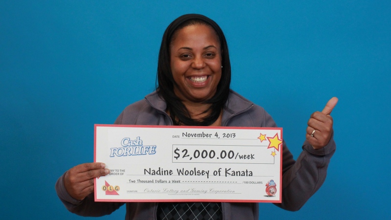 Kanata woman wins Cash For Life