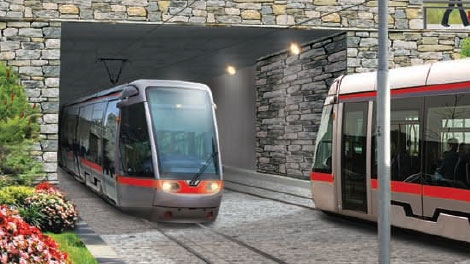 The City of Ottawa announced a revised plan for a downtown tunnel, Thursday, July 7, 2011.