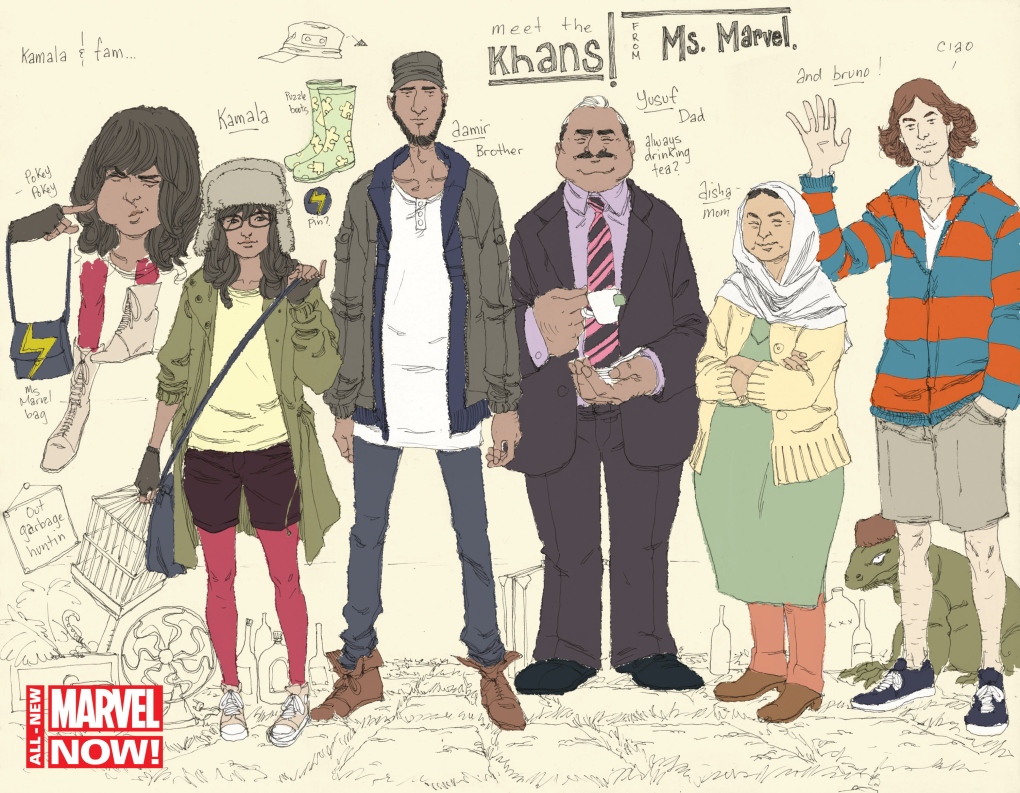 Marvel Comics shows character Kamala Khan