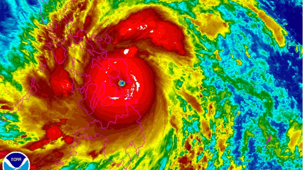 Strongest typhoon of year slams Philippines