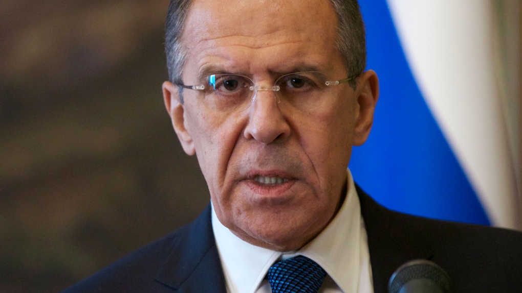 Russian Foreign Minister Seregey Lavrov 