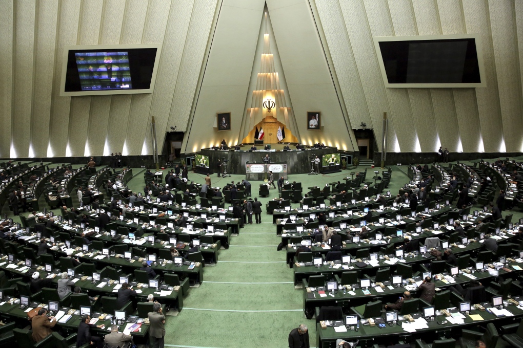 Iran's parliament in Tehran, Iran.