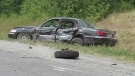 A seven-year-old girl died from her injuries suffered in a car crash in Cobourg, Ont., Monday, July 11, 2011.