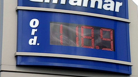 Gas prices in Gatineau were $1.18 per litre, Tuesday, July 12, 2011. 
