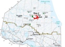 A map of Ontario's Ring of Fire is seen. (Republic of Mining)