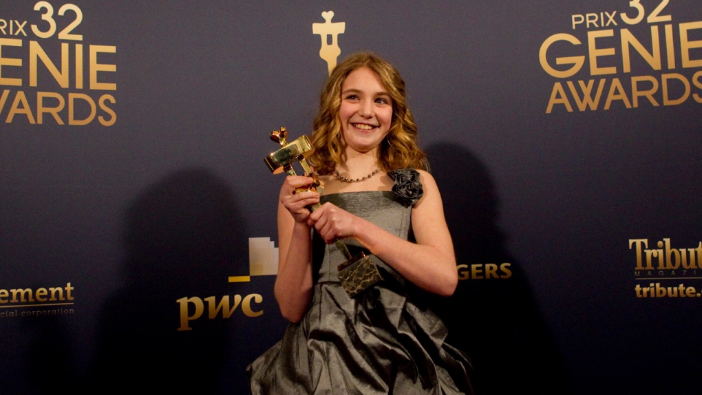 Sophie Nelisse holds the award for Actress in a Su