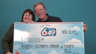 Kenneth and Elizabeth Fraser win $1million 