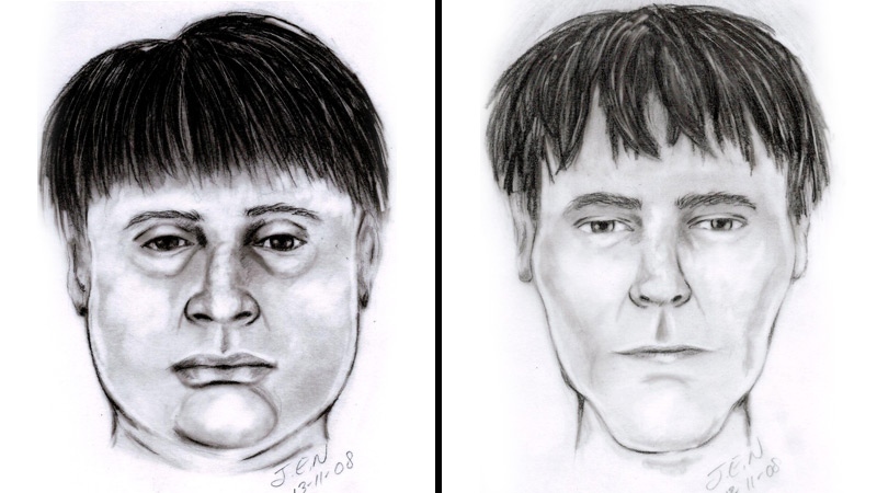 Composite Sketch Leduc robbery suspects