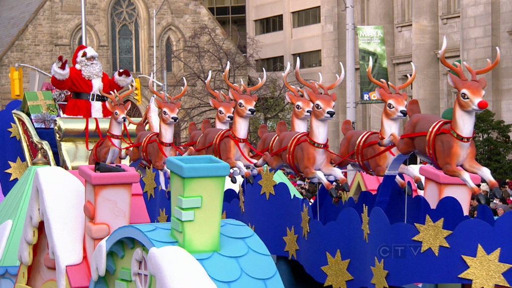 Santa Claus Parade takes over downtown Toronto CTV News
