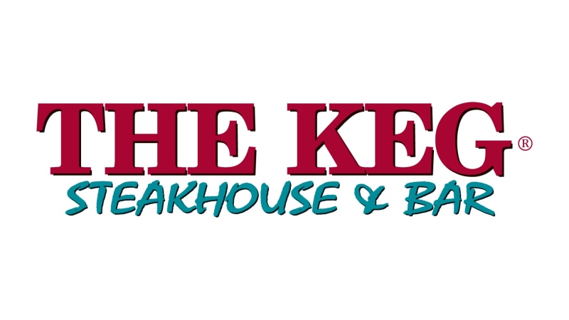 The corporate logo for The Keg Steakhouse & Bar, proprety of The Keg Royalties Income Fund, is shown. THE CANADIAN PRESS/HO